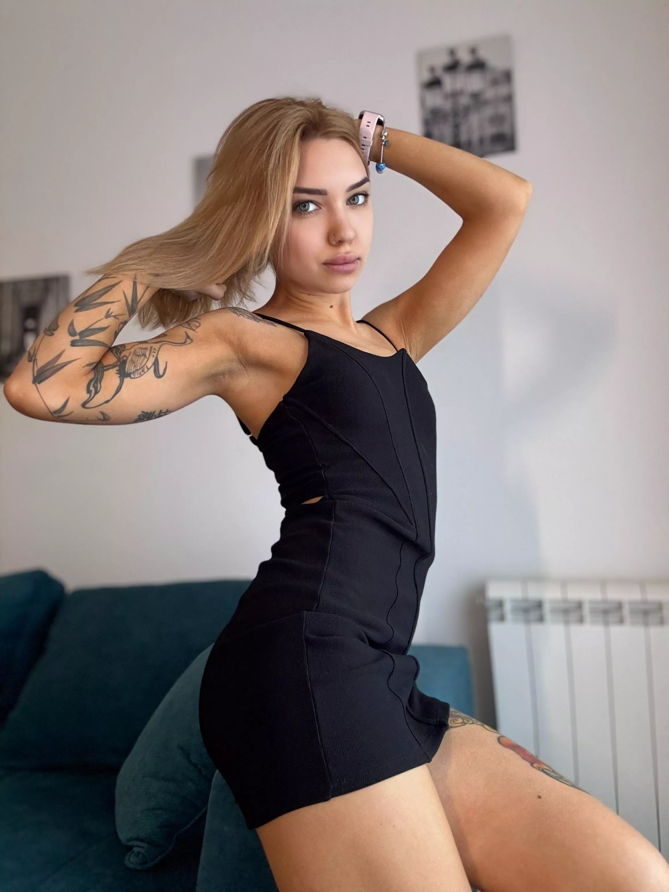 I know I look cute in this tight dress, but I want you to take it off me posted by SilverMoonLi