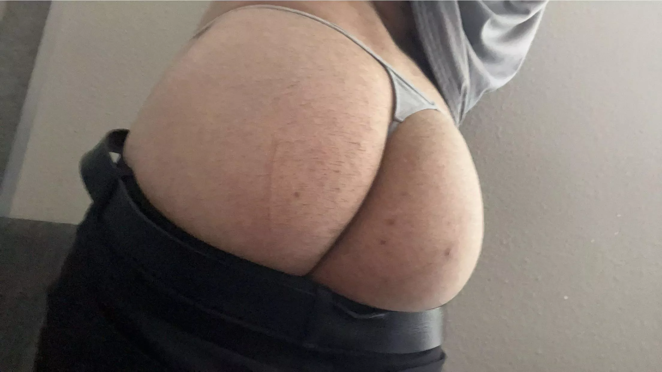 just me & my work thong 🥰😇 posted by PeachyBratBro