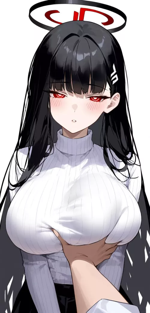 Making Rio Happy [Blue Archive] by CheetahSperm18