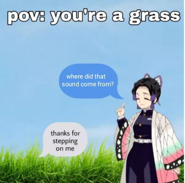 Never before did I want to be grass as much as I want to now 💜 posted by gmftdude