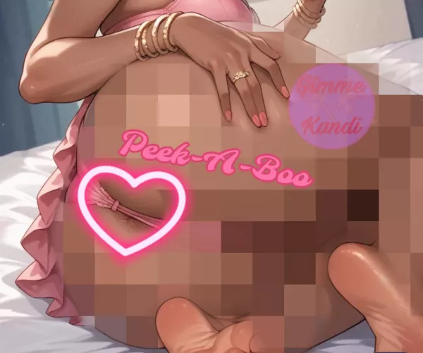 Peek-A-Boo🩷😋 just a Peek by myGoddess_Kandi