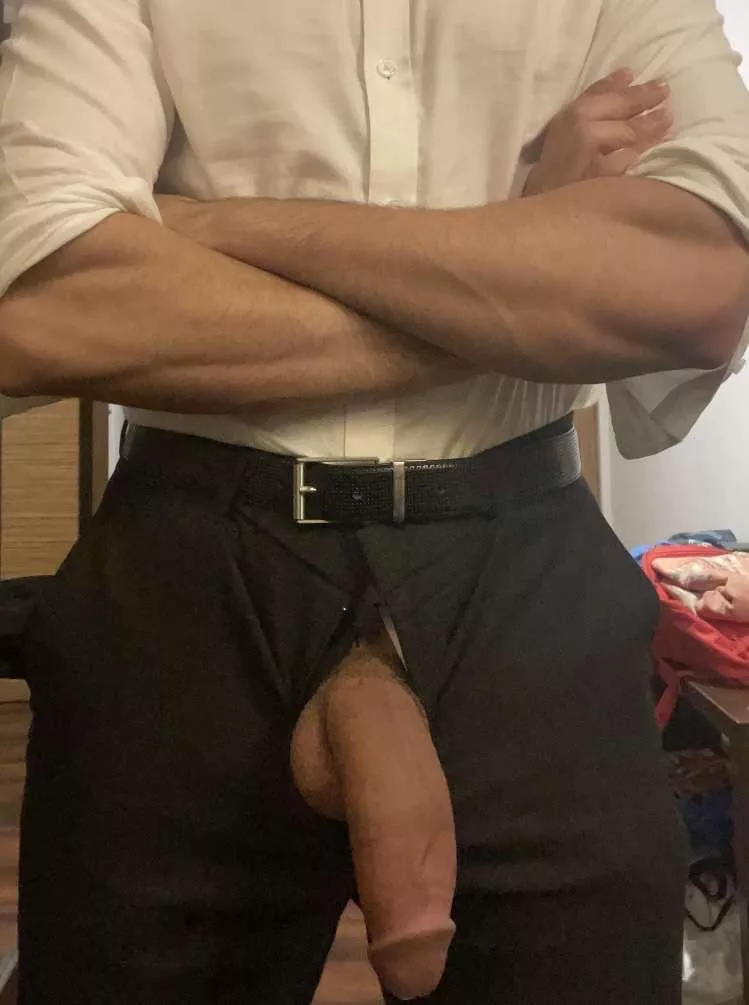 Start of another work week. At least I have big cock! posted by BWCViking9