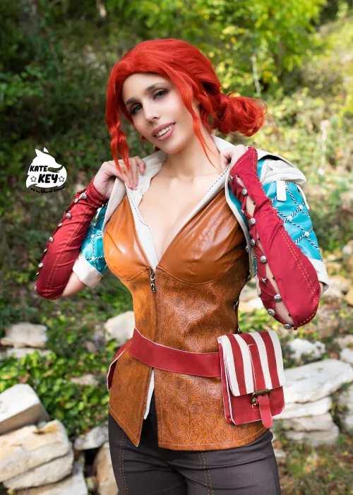 Triss Merigold from The Witcher 3 by Kate.Key Cosplay by katekeycosplay