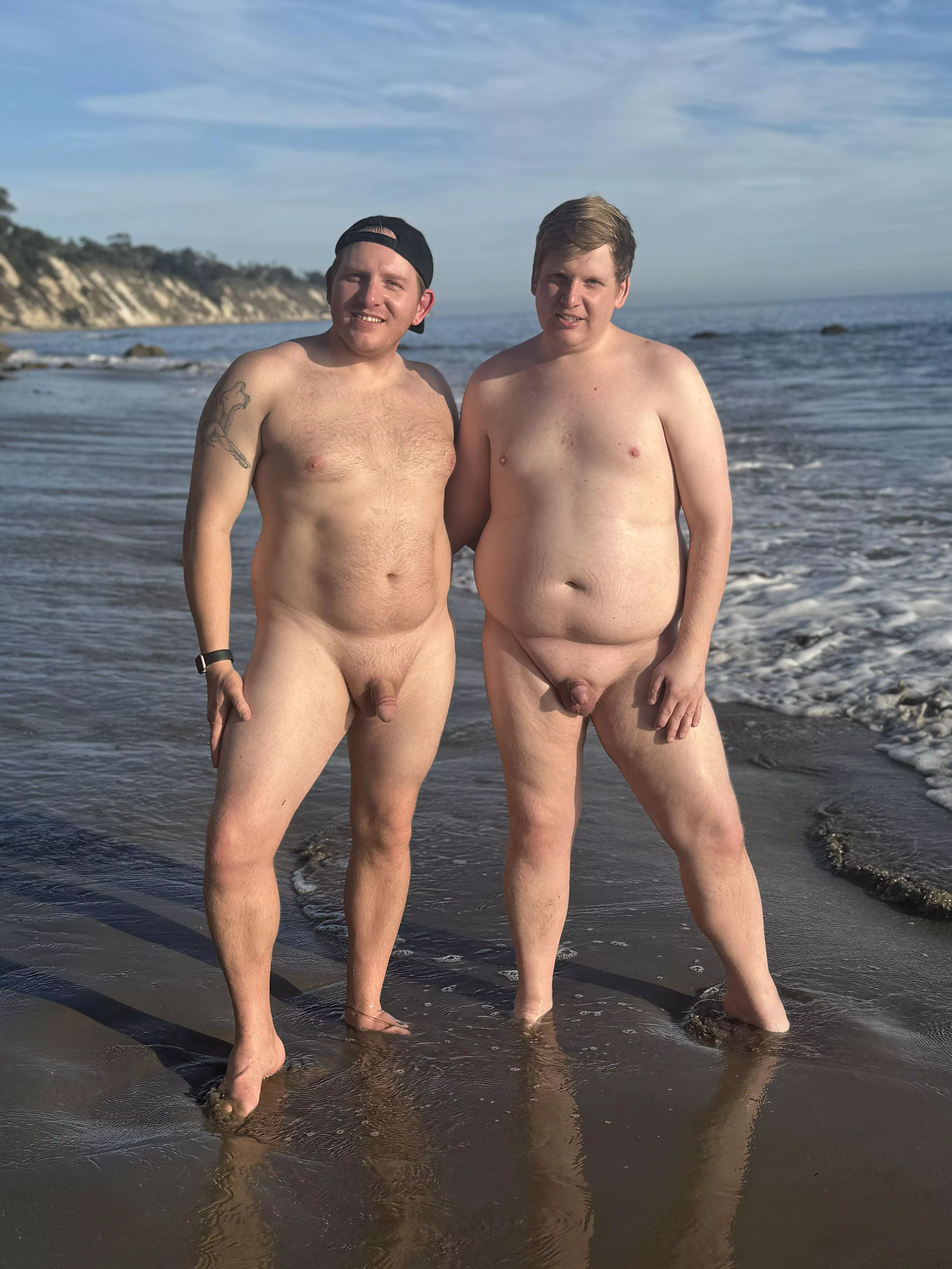 We loved being naked on the beach! posted by Arthyrightous01