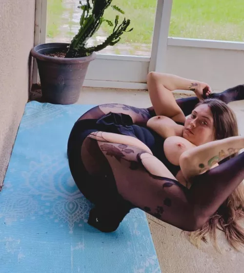 Bend me and stretch me baby I need it by Vivivixins