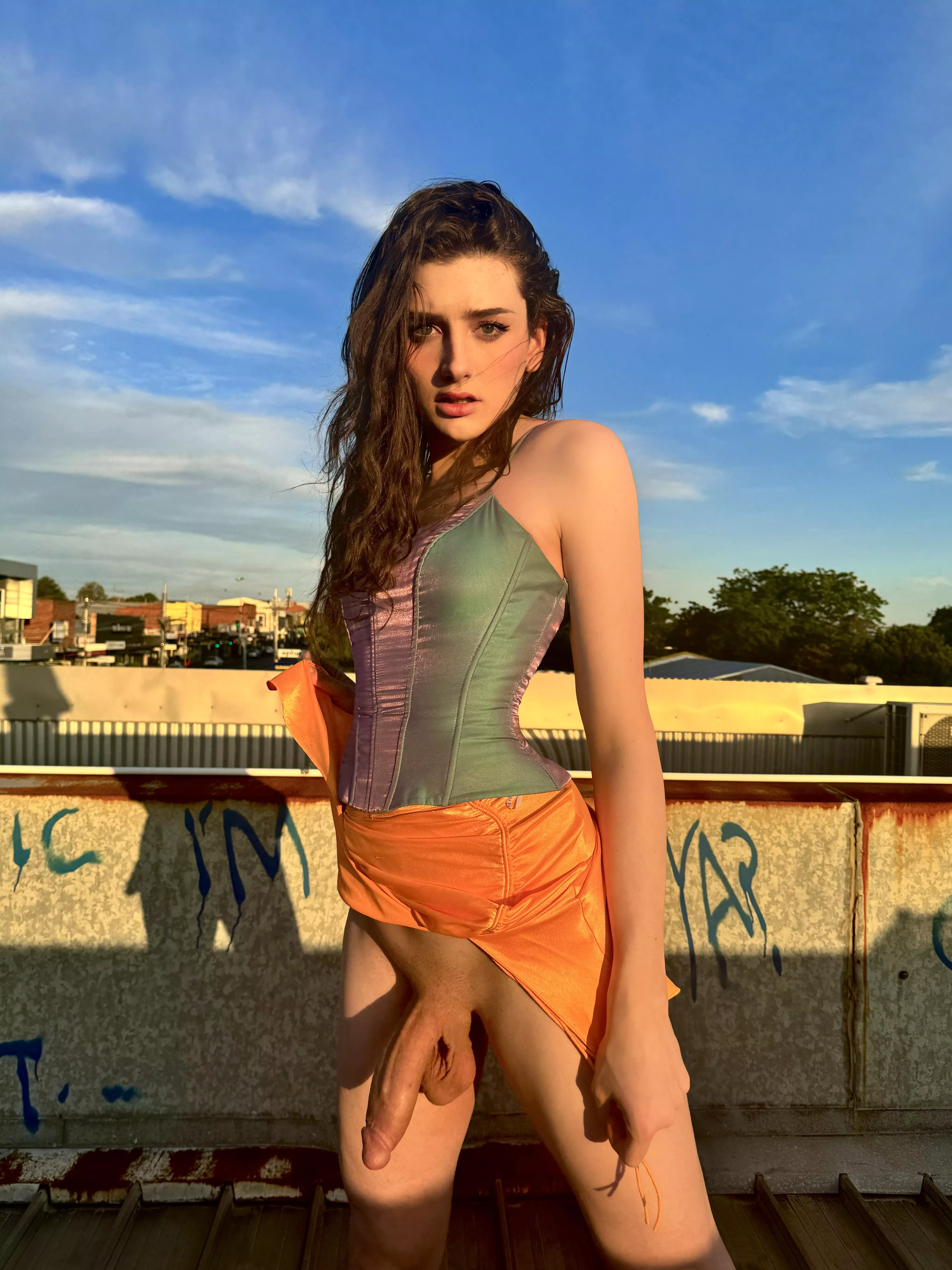 Can I be your first time sucking a trans girls cock  posted by Venusmoorez