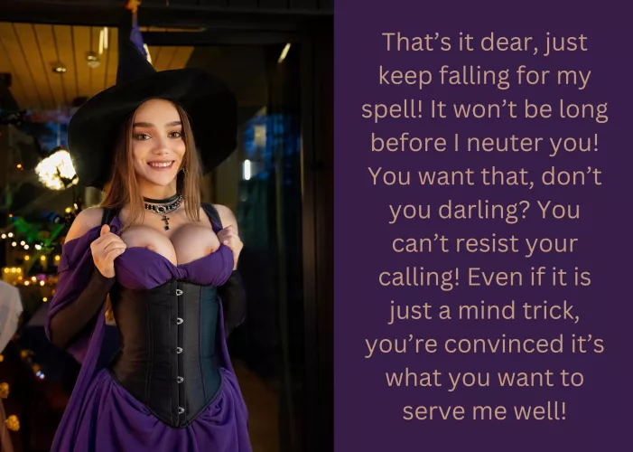 Falling for her spell! by Neutermenow