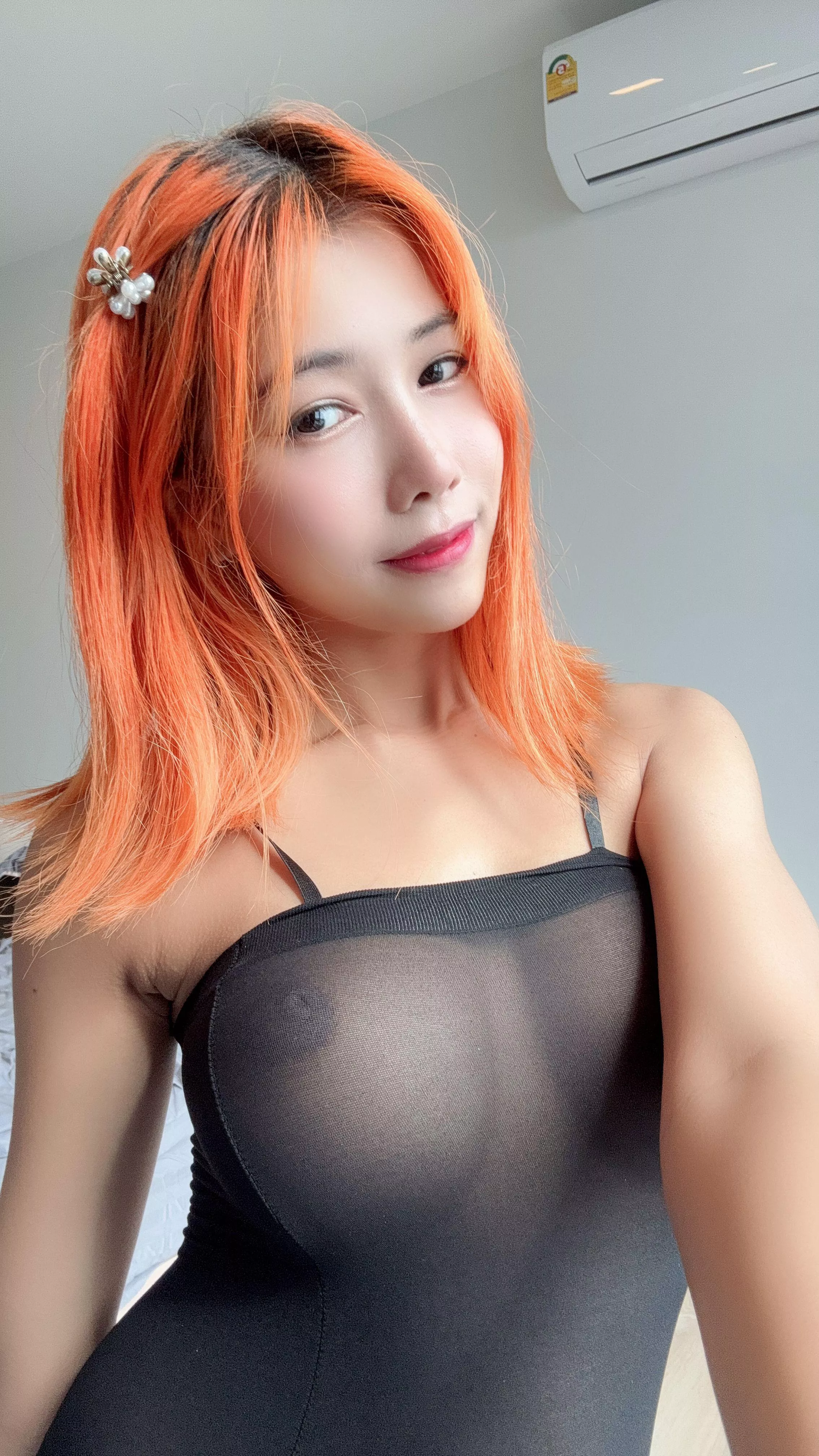 My see-thru nylon is so cute posted by Talinealandr