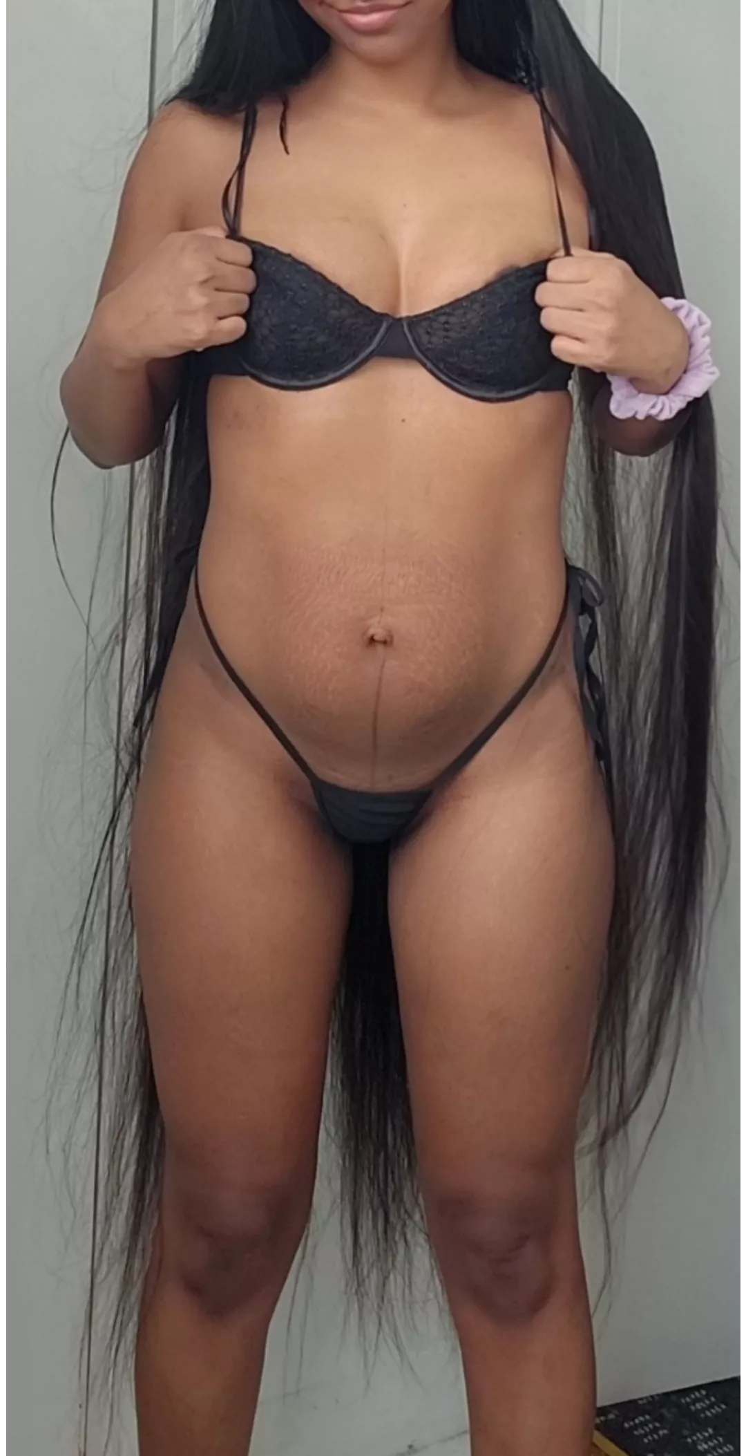 Shall i get rid if my tiny lingerie and use my hair to cover up  posted by justanormalguy30