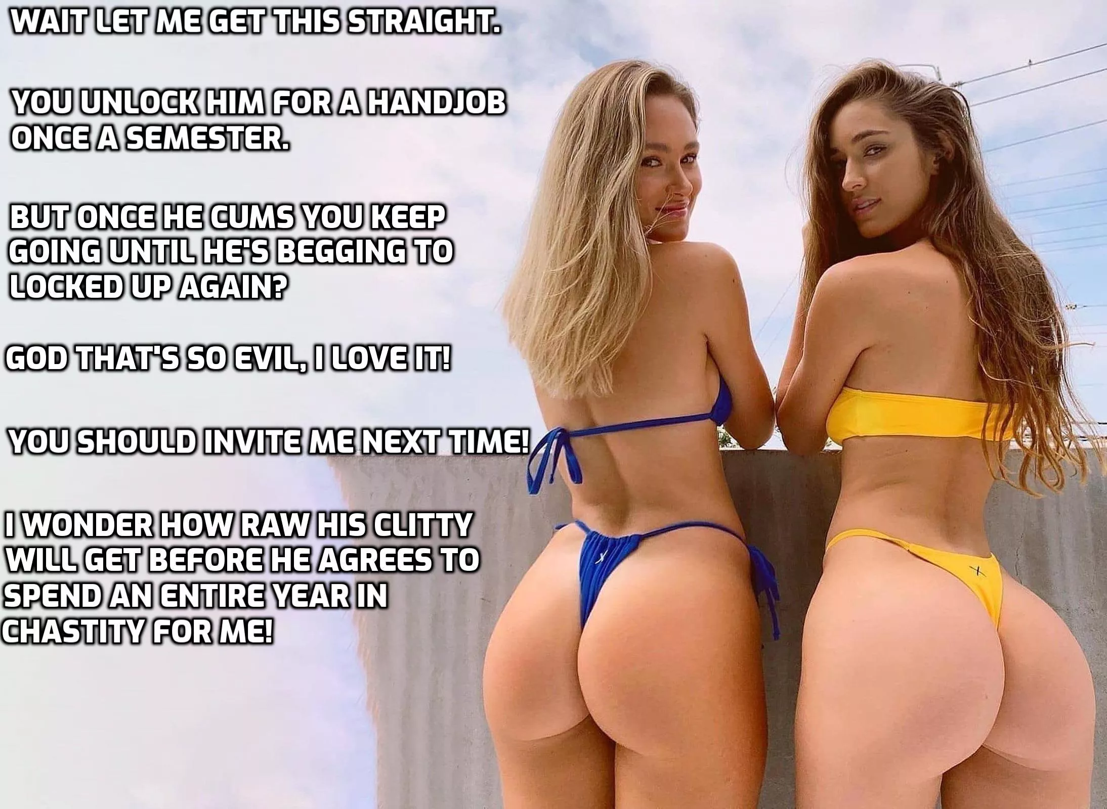 She's going to love breaking you. posted by nubsimp