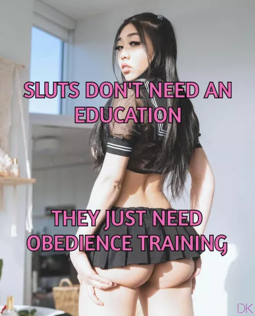 You don't need education to properly serve men by StrongDDan