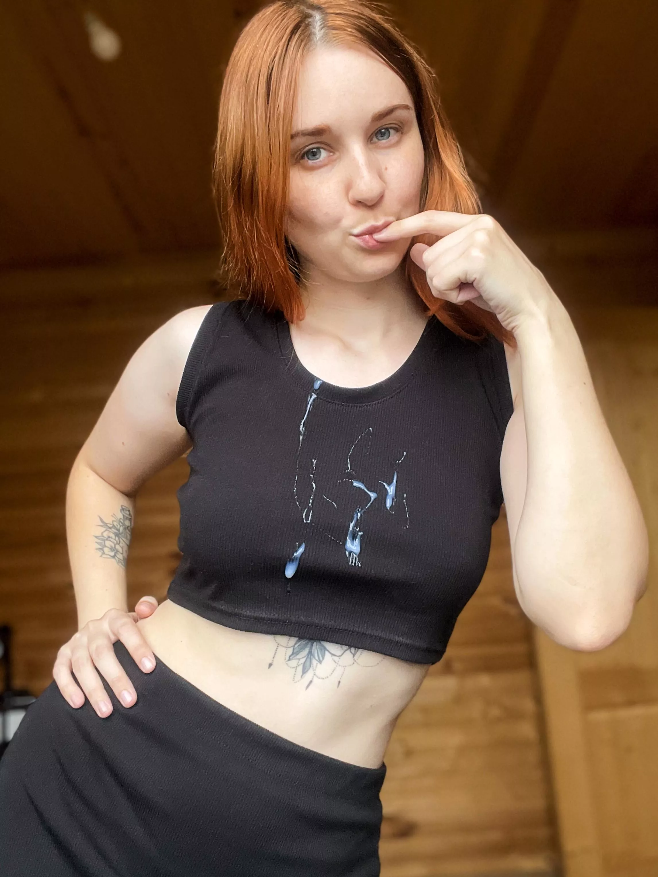 Cum on my clothes speaks louder than any words posted by Asorugni