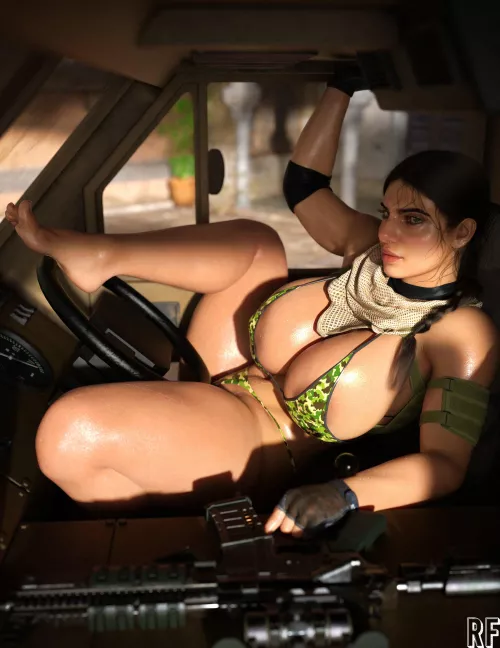 Farah (Rude Frog) by EroMestre