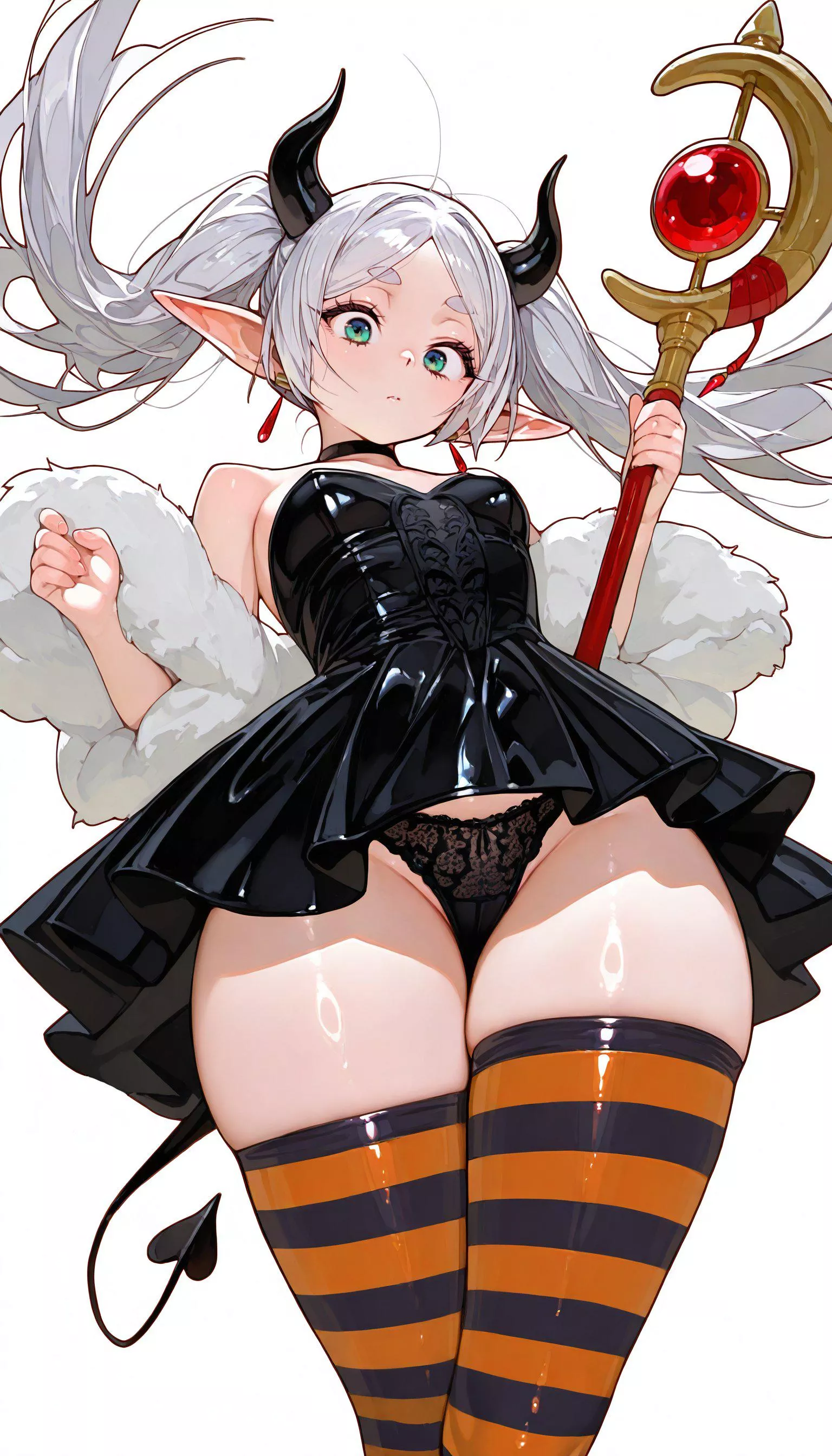 Halloween Frieren (@Drowsy_sheep) posted by Stand-on-Toilet