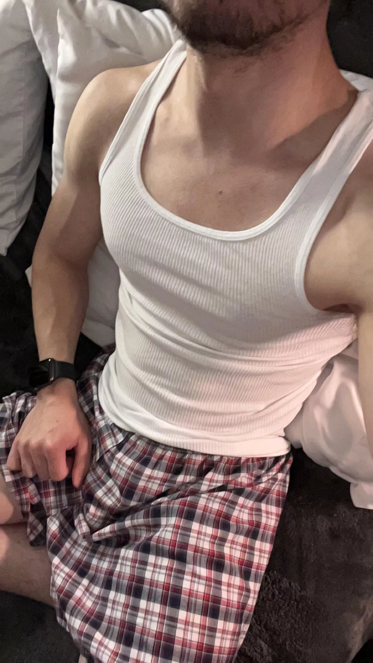 Still pumped from my workout, gonna be pitching a tent soon posted by funnybutt69