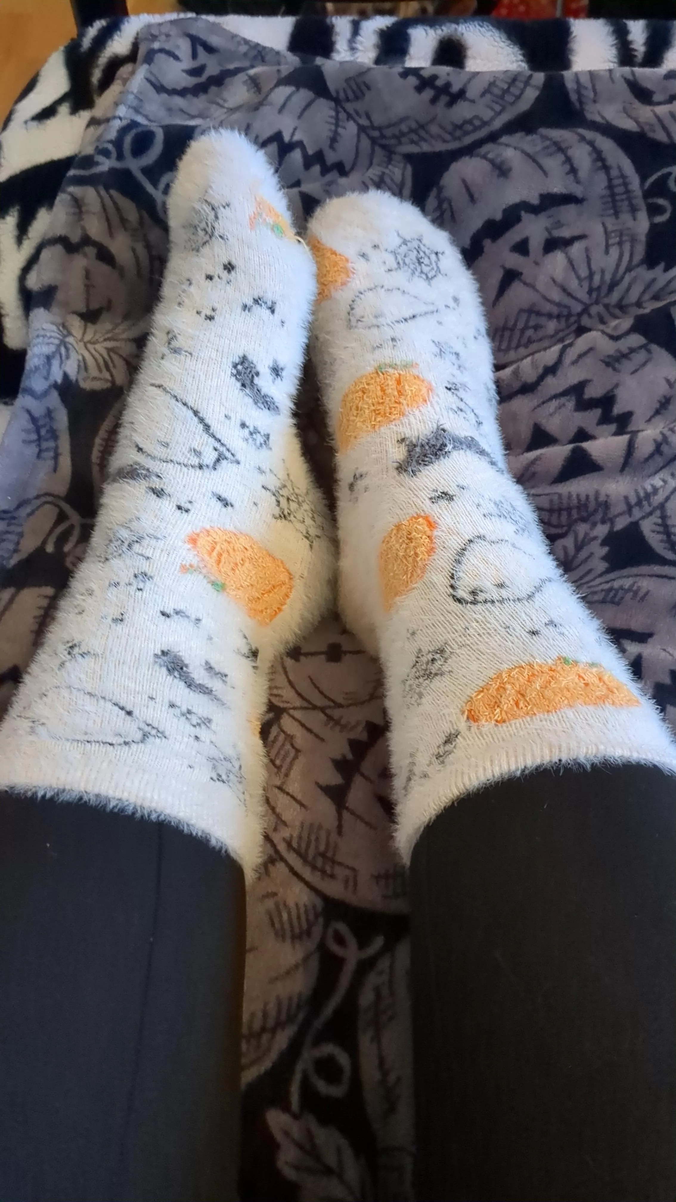 Trick or treat these definitely kept me cosy  posted by gamergirlfeet7890