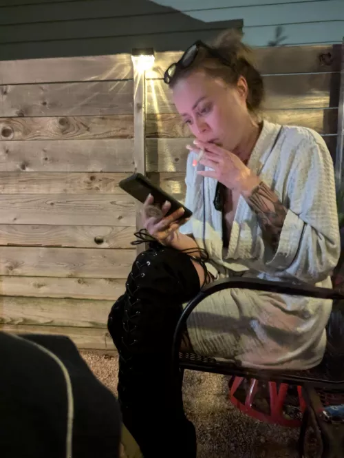 Drawing in thigh highs by chappiesworld74