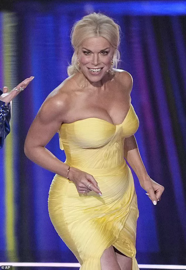 Hannah Waddingham in yellow posted by pmb0077