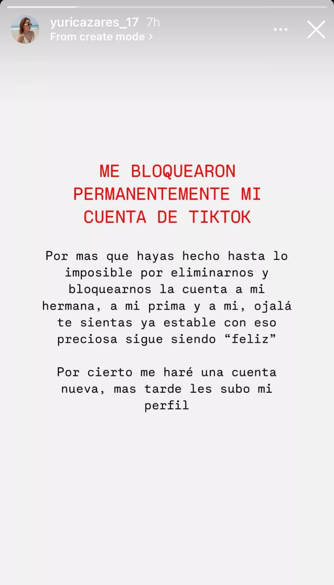 The TikTok accounts of Yuri and Georgia Cazares López (cousins of Ovidio Guzmán López) were permanently banned  posted by Ok_Head368