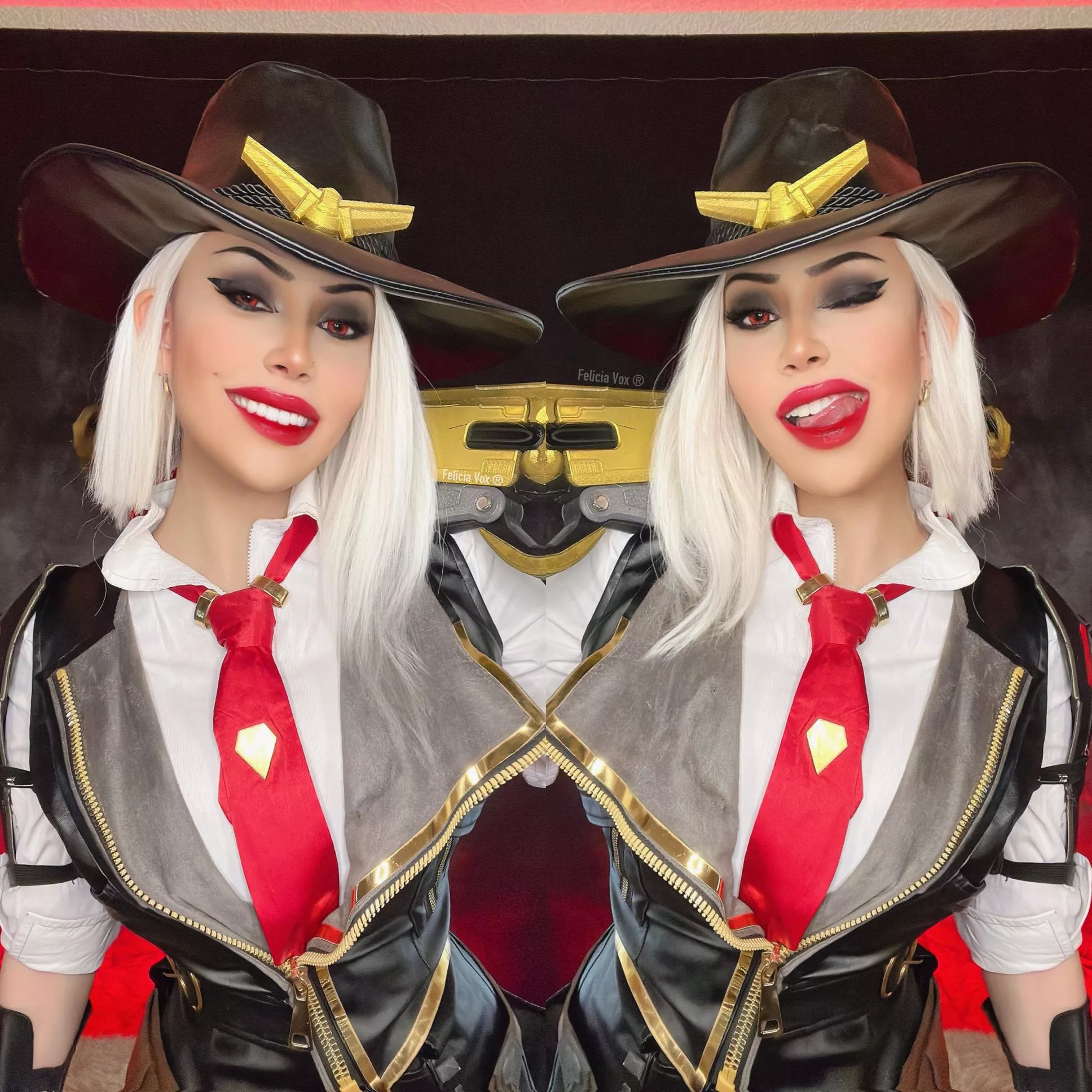 Ashe cosplay from Overwatch by Felicia Vox posted by FeliciaVox