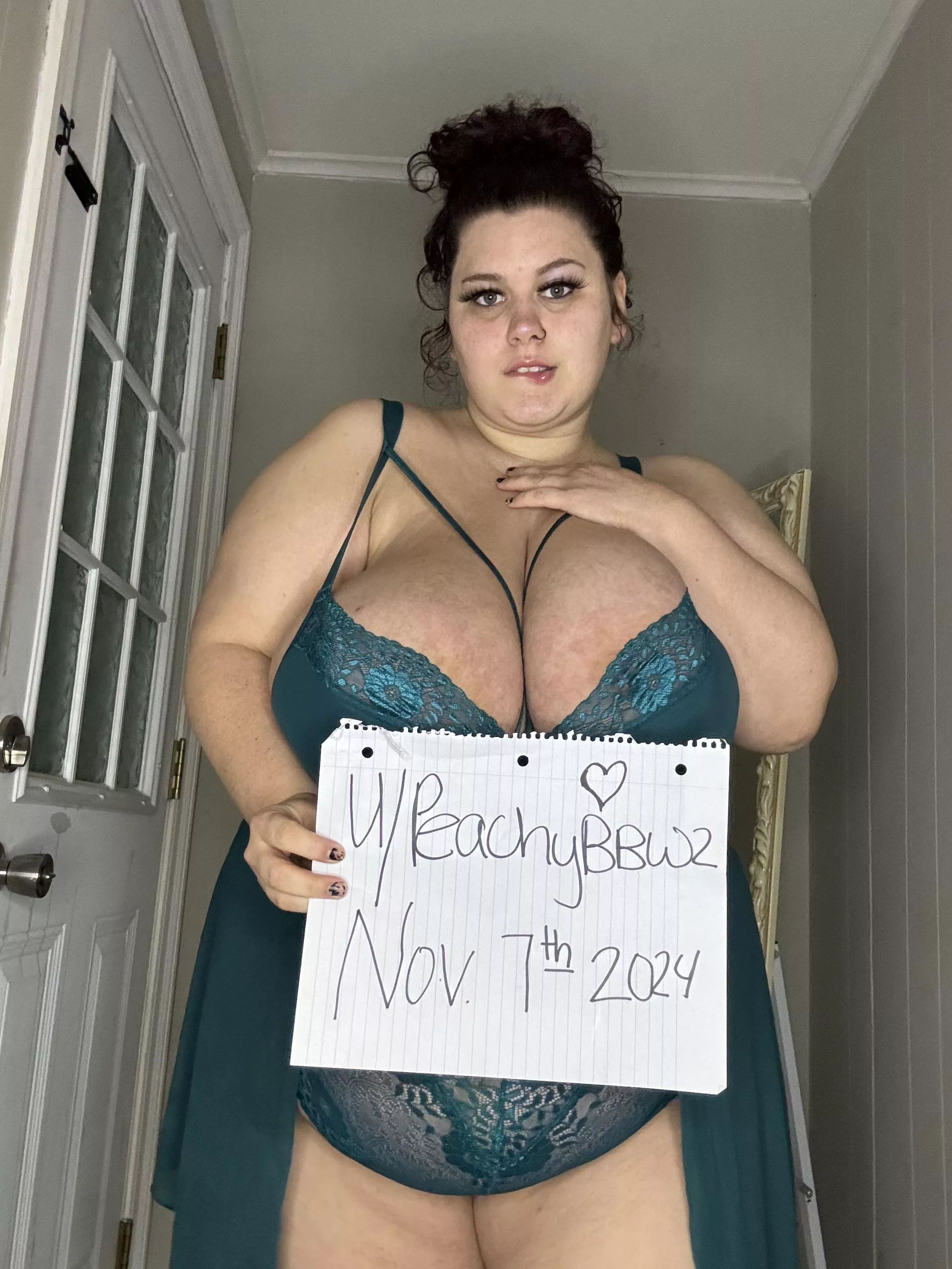 Come enjoy my chubby body baby!  posted by PeachyBBW2