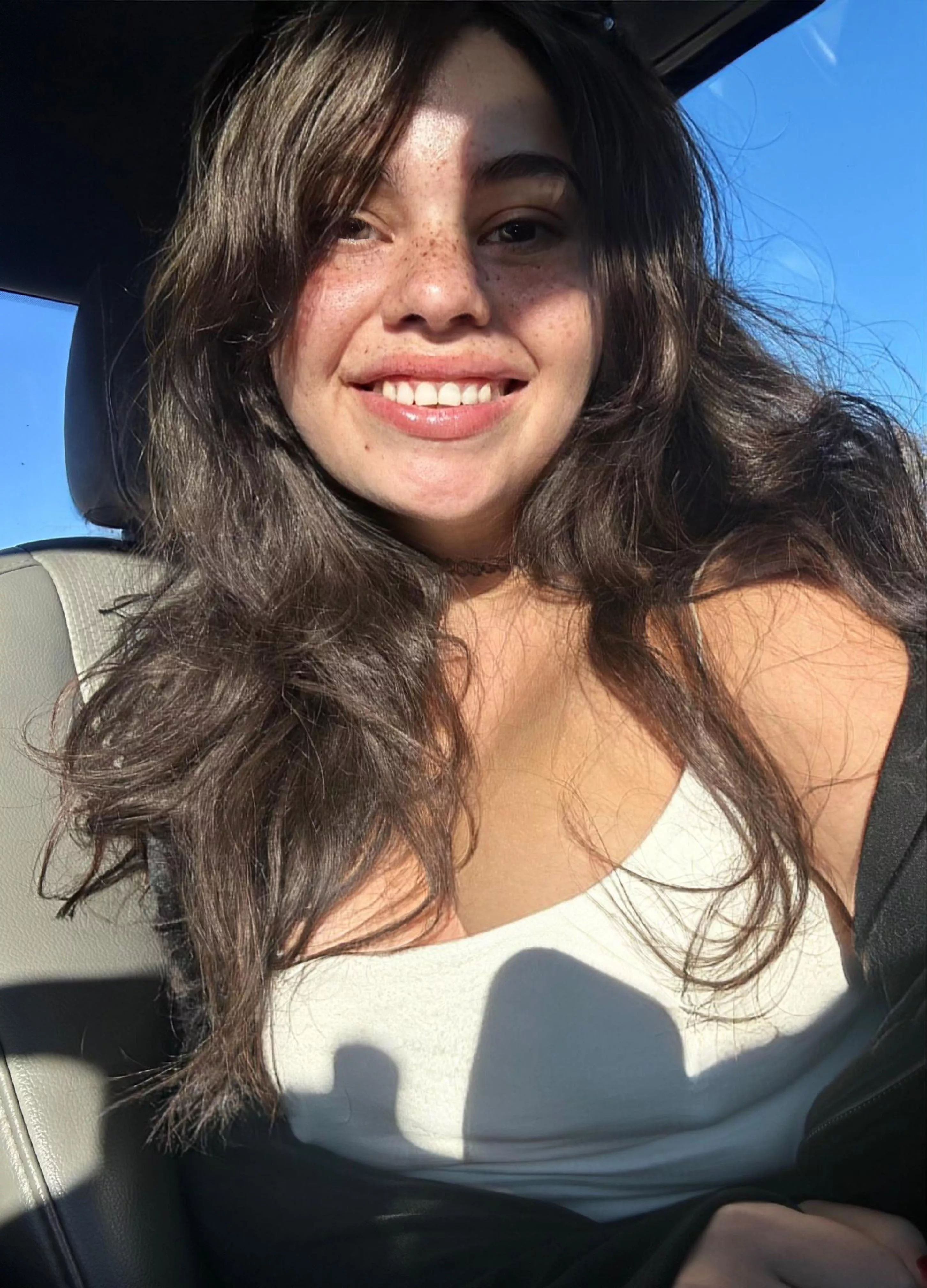POV: you picked up your freckled Latina wife from her nail appointment  posted by mollyzedolly