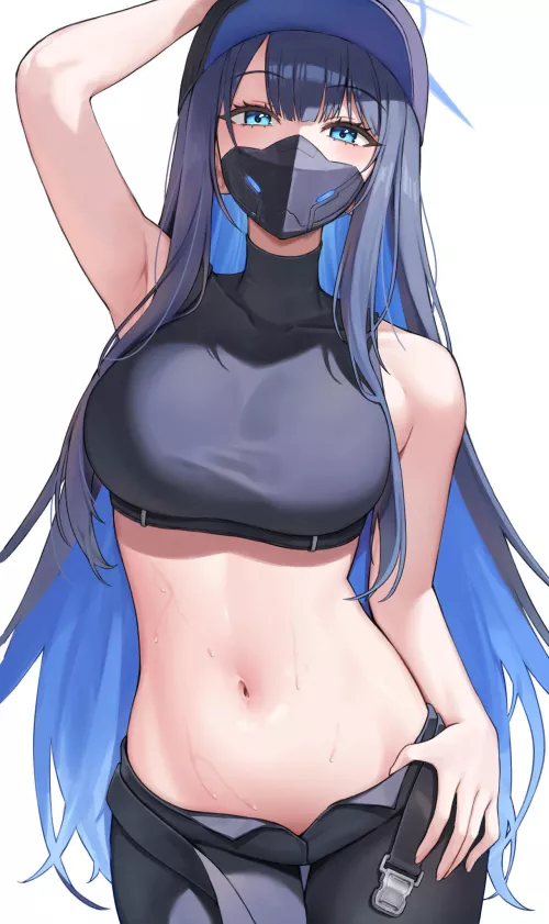 Saori Joumae [Blue Archive] by CheetahSperm18