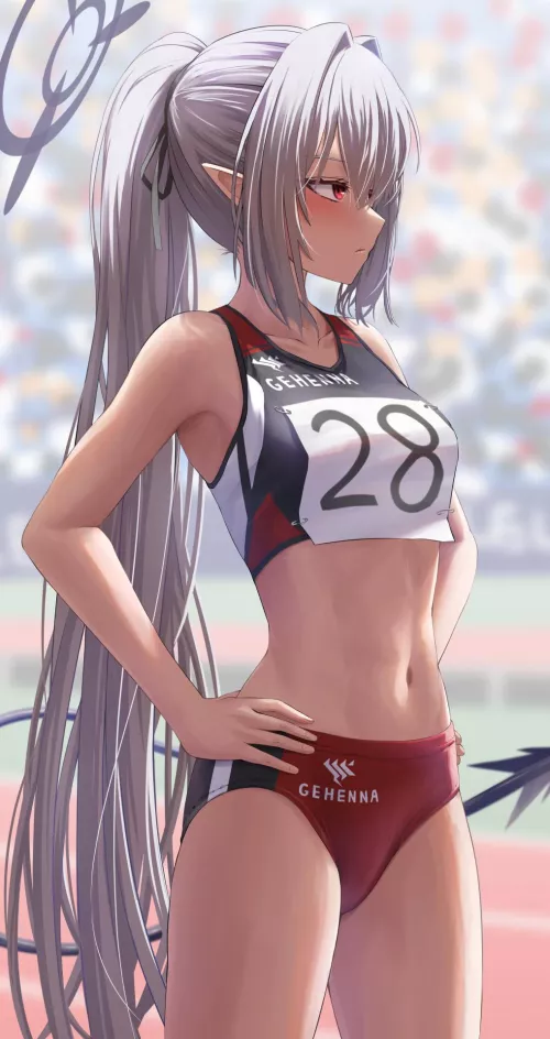 Track Star Iori [Blue Archive] by A_MASSIVE_PERVERT