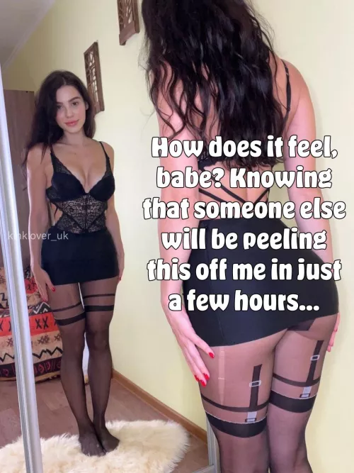 It feels exactly as it should - excitement mixed with nerves, knowing that she deserves better…  by kinklover_uk