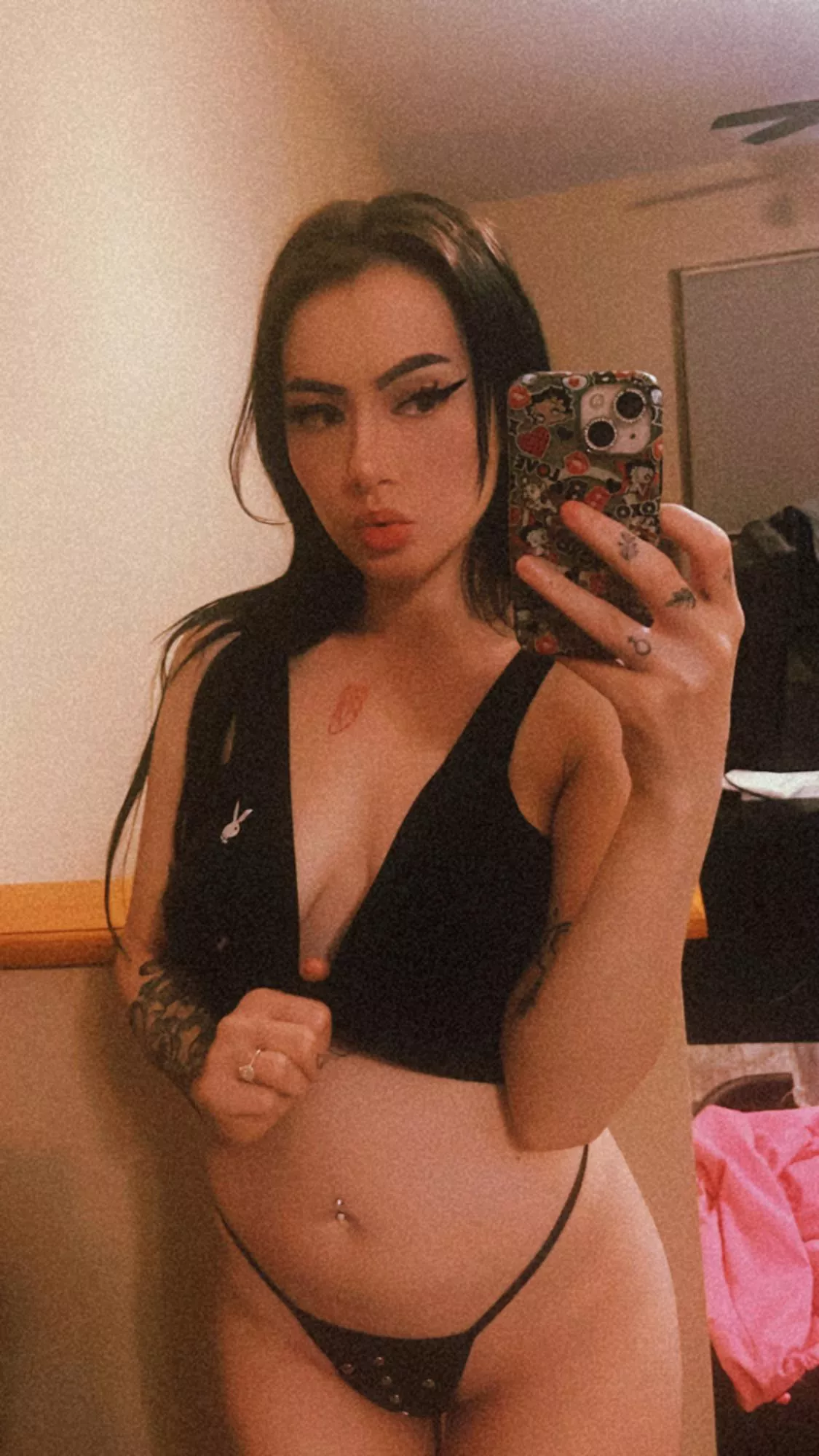 Playboy bunny tank top :)  posted by playgiirrl