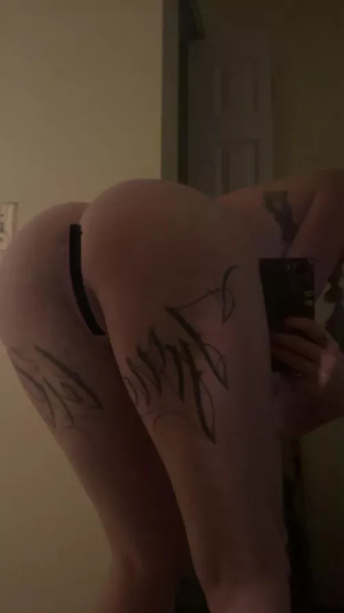 What would you do if you walked in to me bent over like this?😅 by glorioussgal