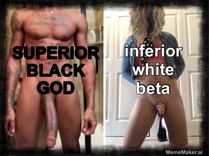 BLACK MEN ARE SUPERIOR ✊🏿🤴🏿♥️🍆 by ATLslaveboi4BNWO