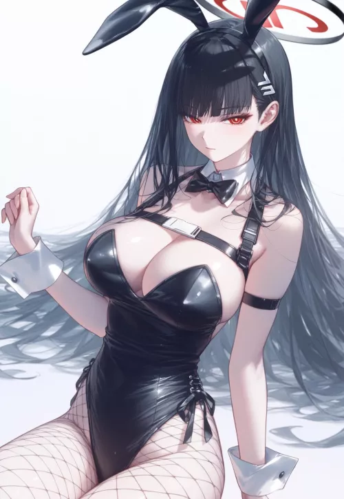 Bunny Rio [Blue Archive] by CheetahSperm18