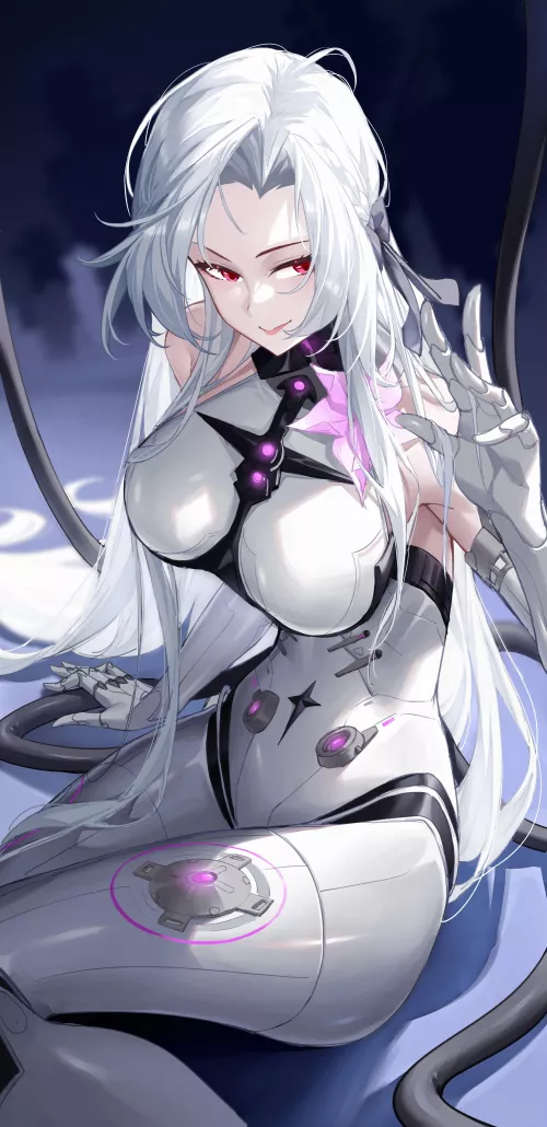 White Plugsuit  by CheetahSperm18