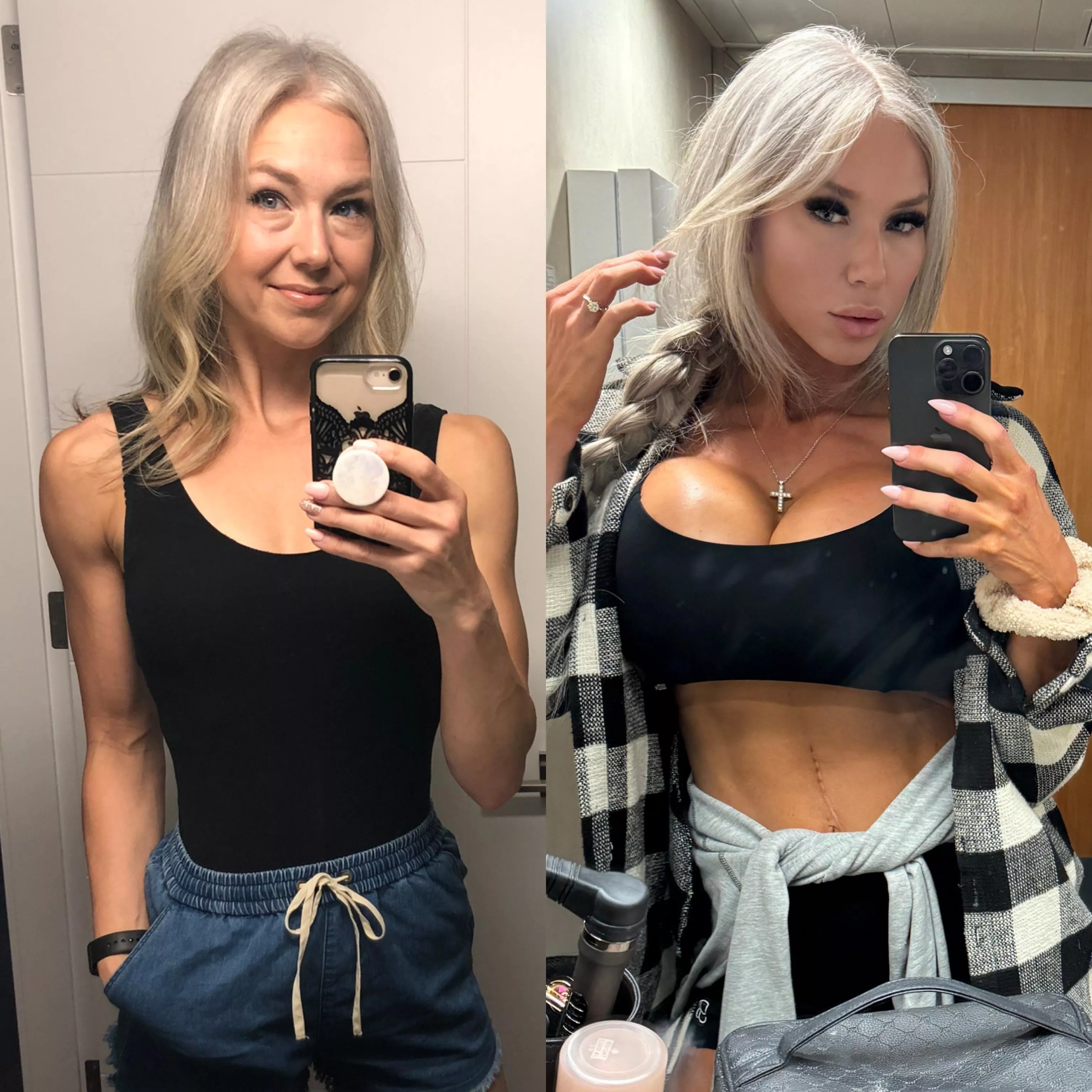 2019 to 2024. Major inflation and I’m not talking the economy.  posted by karenorlena