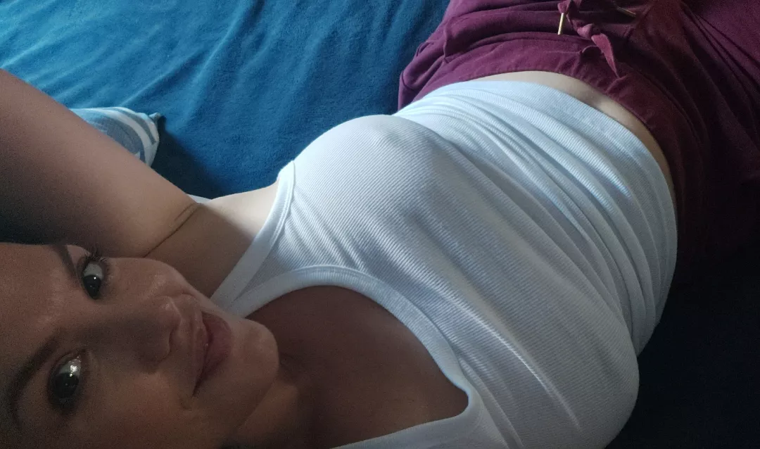 Felt cute lounging in my bed posted by Lucky-Offer7043