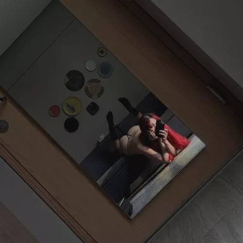 fun in front of the mirror is wild by Leni_Lust