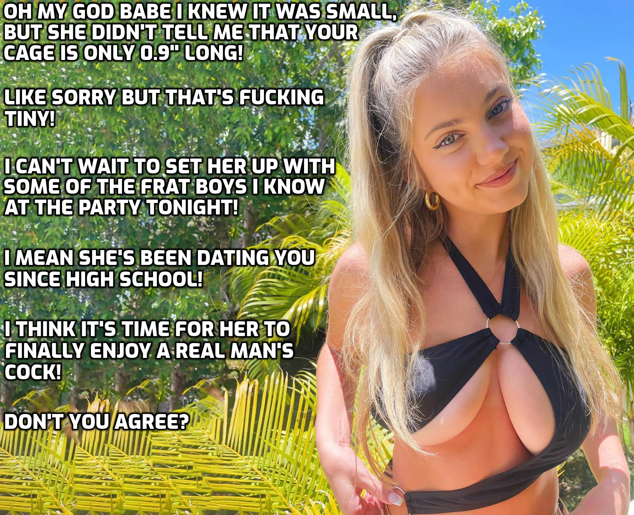 Her friends love teasing you too. posted by nubsimp