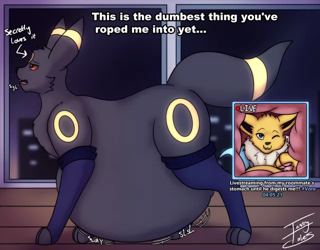 {Image} Vore livestream (By TastyTales) by DJAppledash