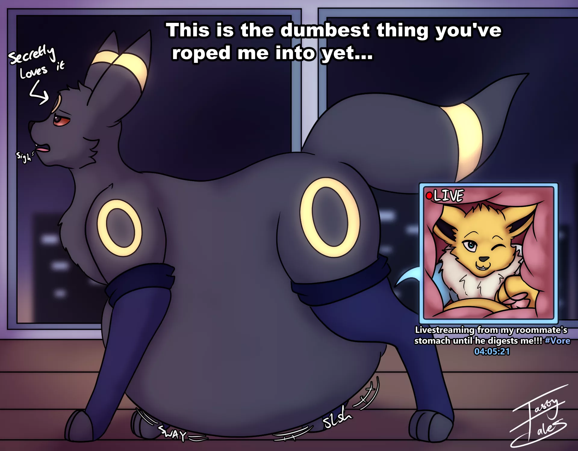 {Image} Vore livestream (By TastyTales) posted by DJAppledash