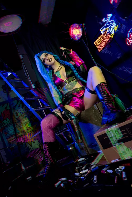 Jinx from League of Legends cosplay by sevir_cosplay by sedokovair_cosplay