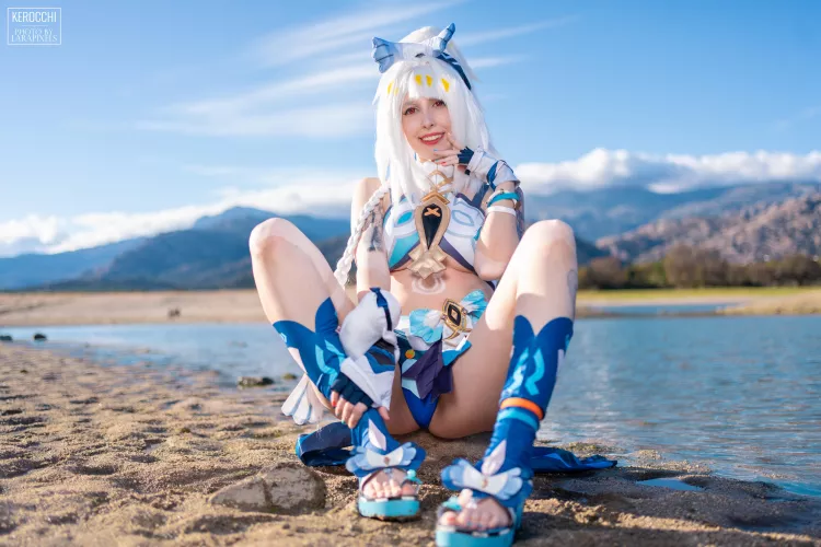 Mualani from Genshin Impact by me (Kerocchi) by kerocchi