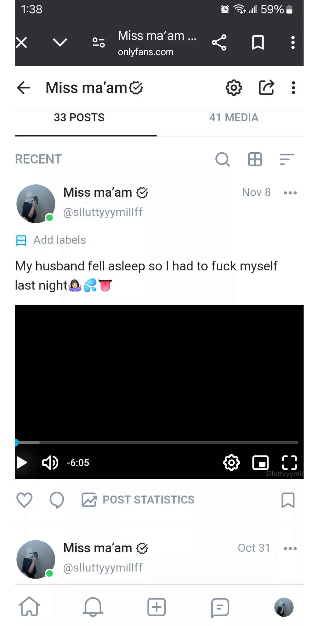 New viddddd posted by sluttyyypuppyyy