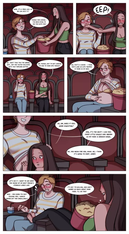 {request} missing second page of Movie Theater Meal by Kaijinx by GurFinancial97