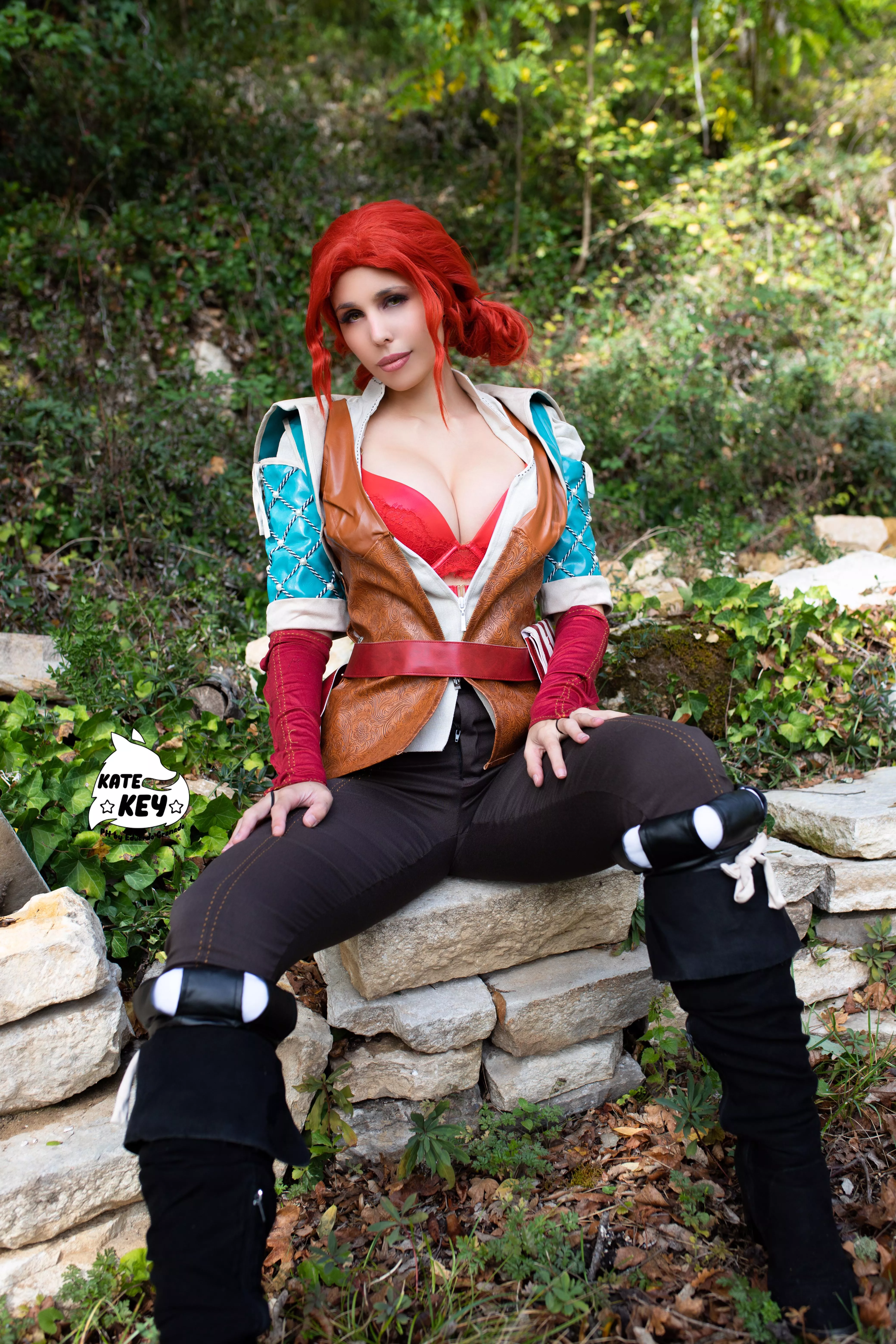Triss Merigold from The Witcher 3 by Kate.Key Cosplay posted by katekeycosplay