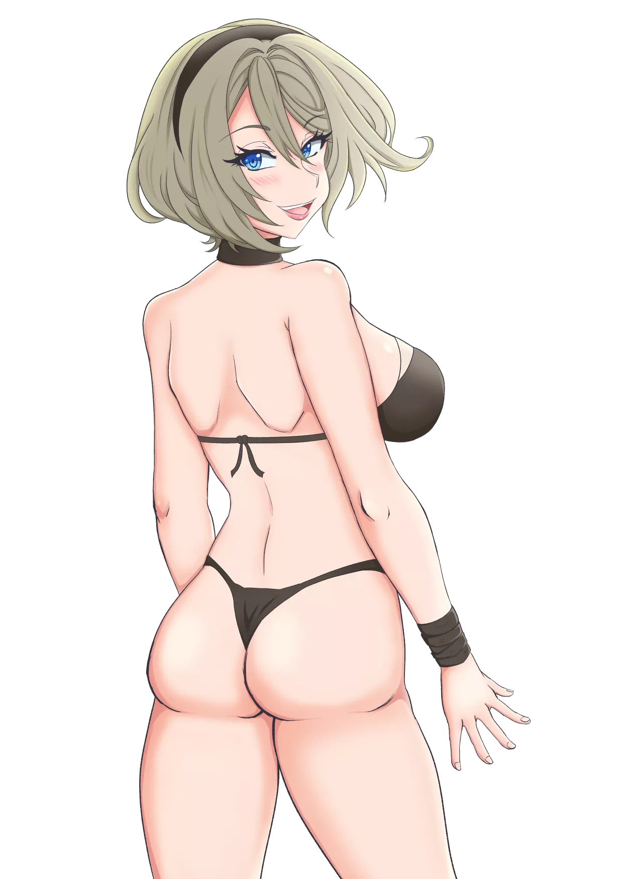 2B (Bikini Ver.) Artist: ToraXD001 (myself) posted by ToraXD001