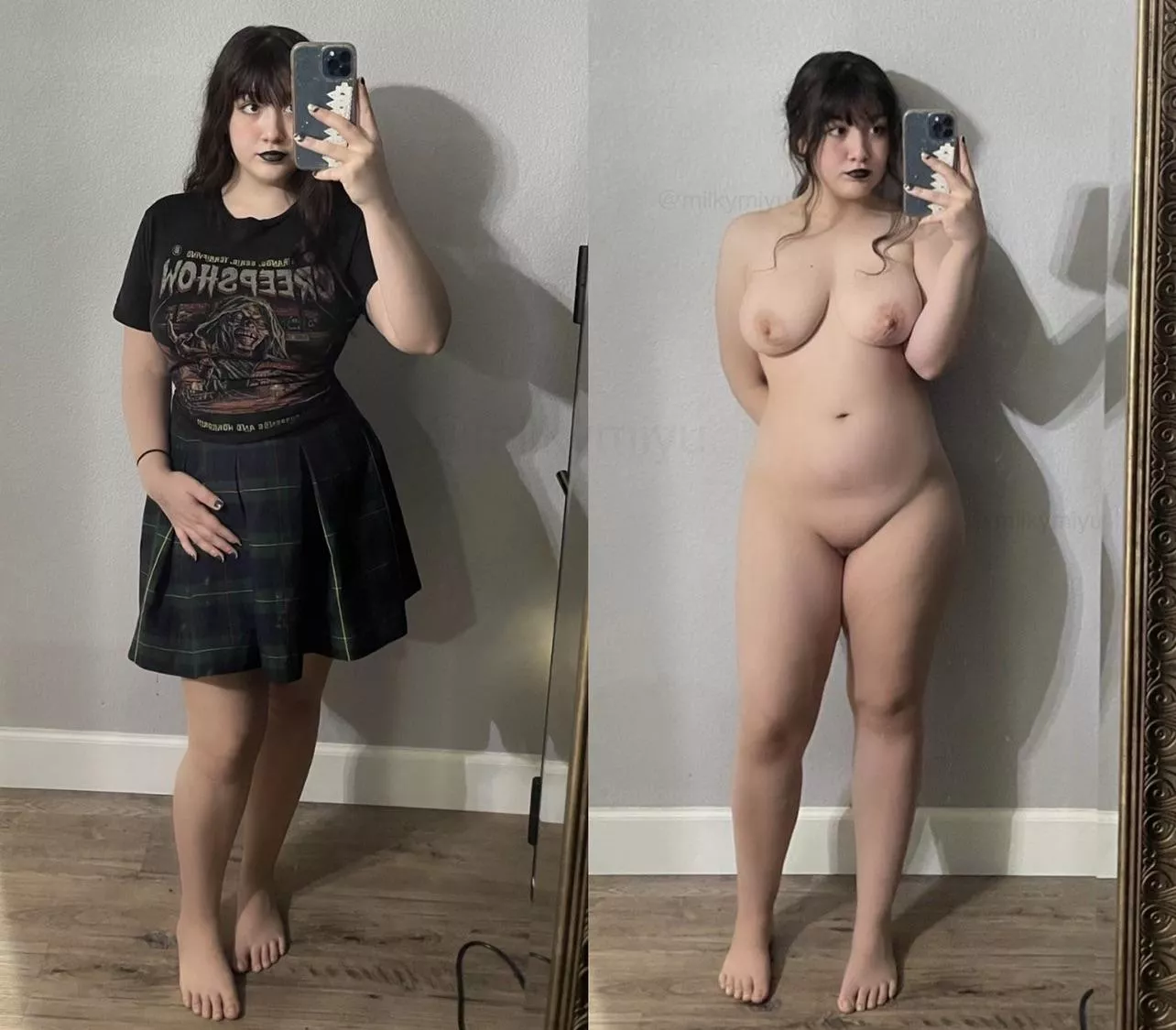 Big tiddy goth gf at your service  posted by nymphetts