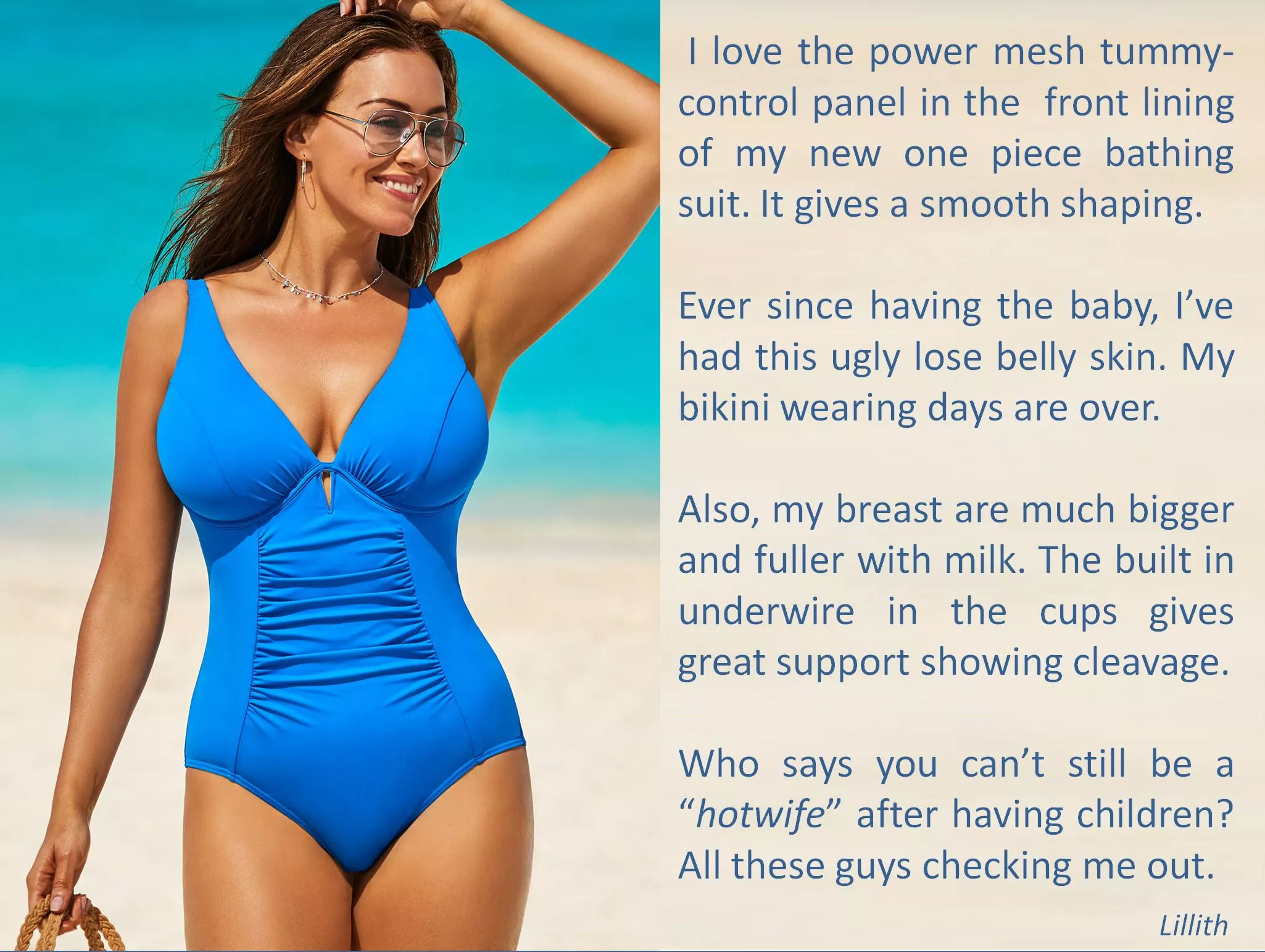 Even though I just had a baby, I’m still a “hotwife” ready to pick up horny men.  posted by Lillithsx