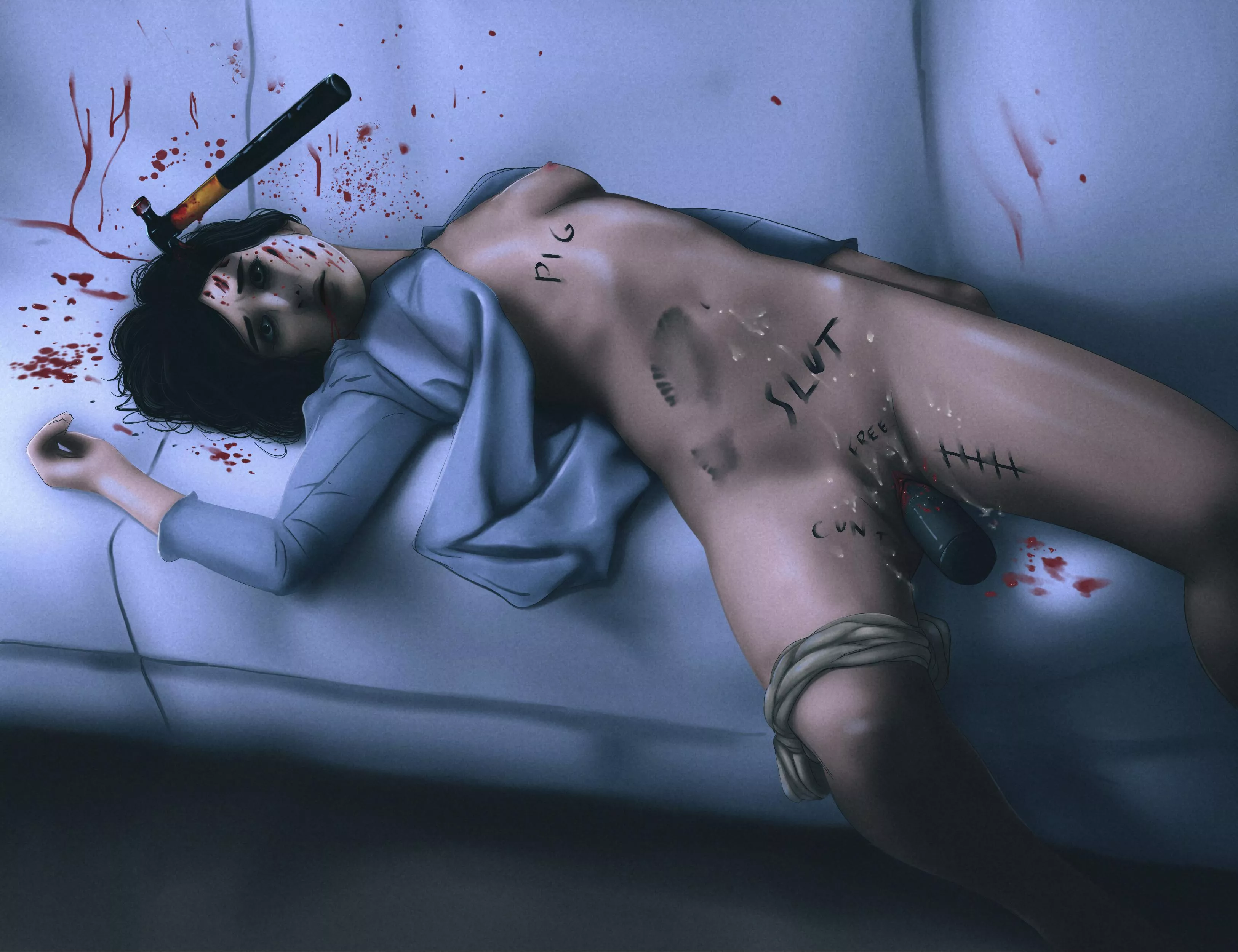 “Hammer Time” by me. DM for original art Commissions, No limits! posted by dc0st