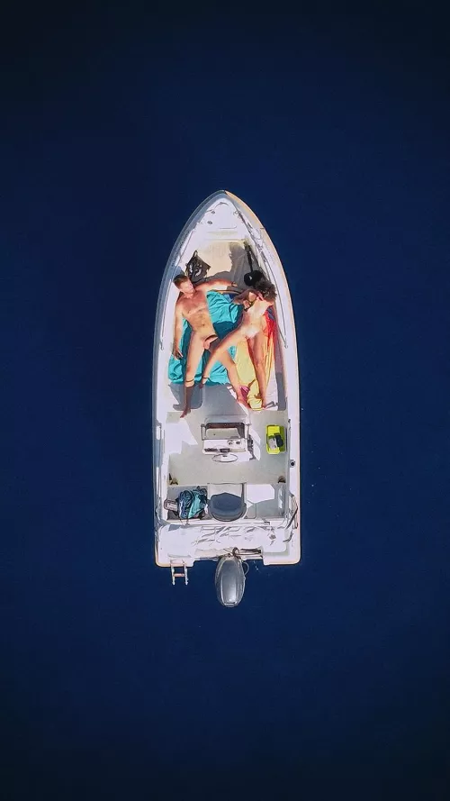 Is there anything better then Mythos beer out on the open sea? Greece, 2024. by largoandeditt